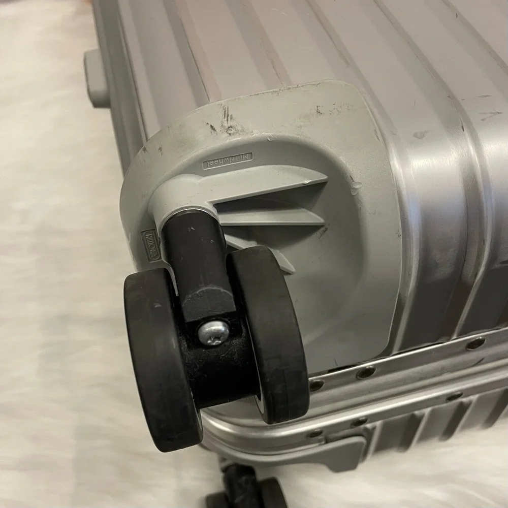 RIMOWA Silver Carry-On Spinner Luggage